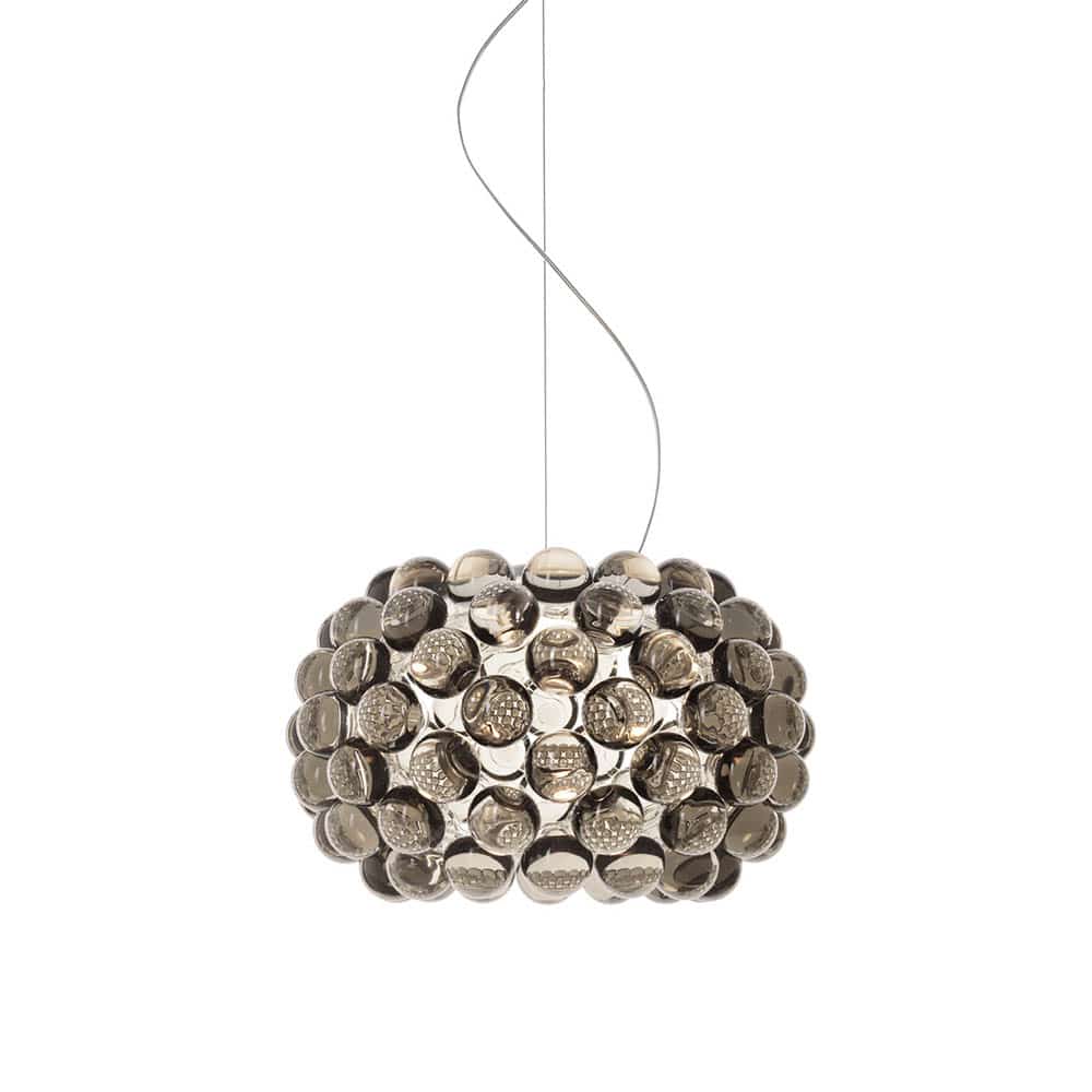 CABOCHE Plus Piccola Led Lampada da sospensione colore Grigio foscarini Prisma Light Store