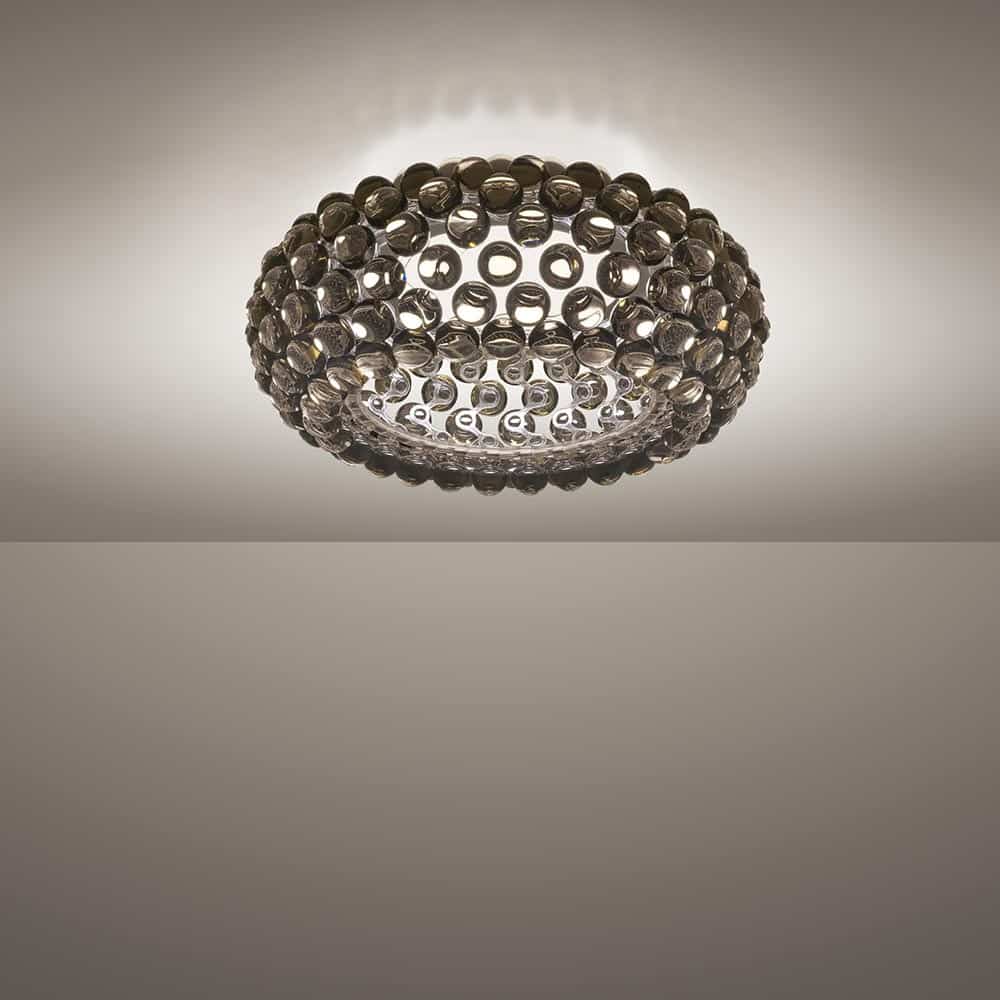 Caboche Plus Lampada Soffitto Led Grigio FN311008_25 Foscarini Prisma Light