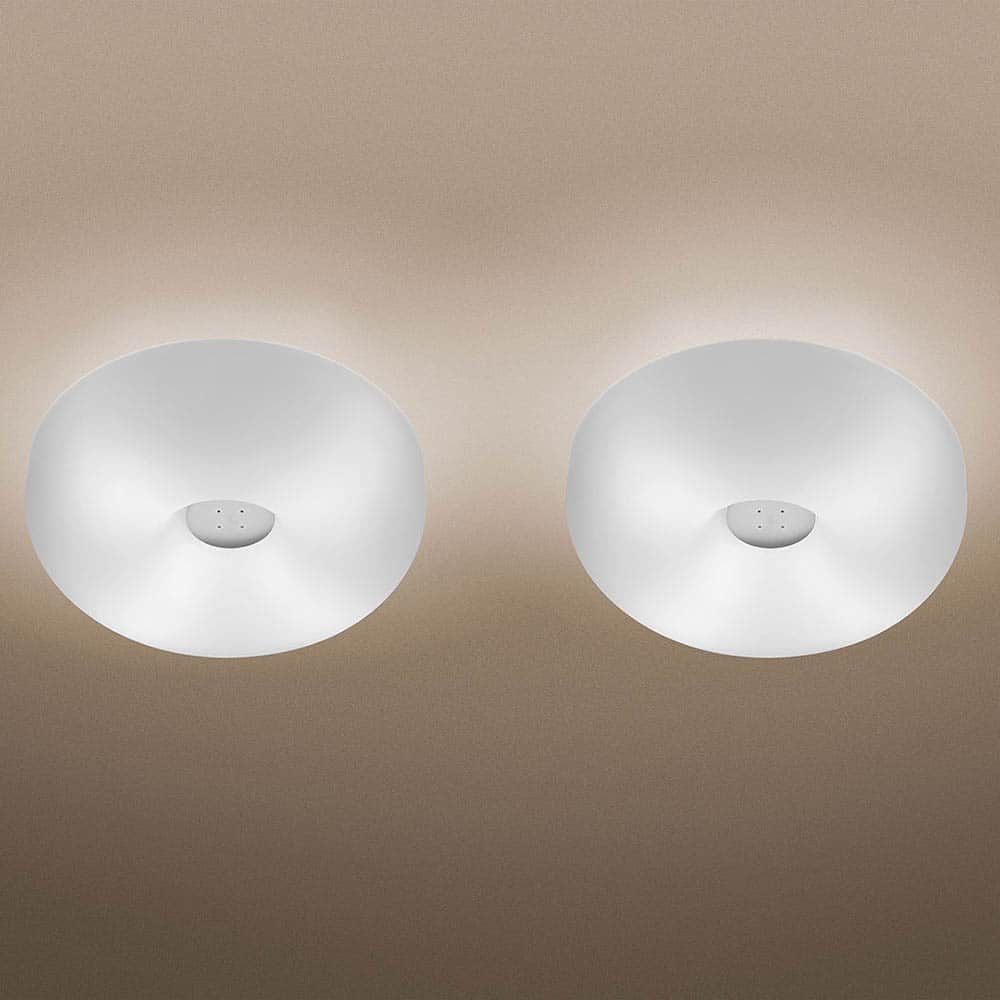 Circus lampada da soffitto led ambientata foscarini prisma light consulenza illuminotecnica store shop online