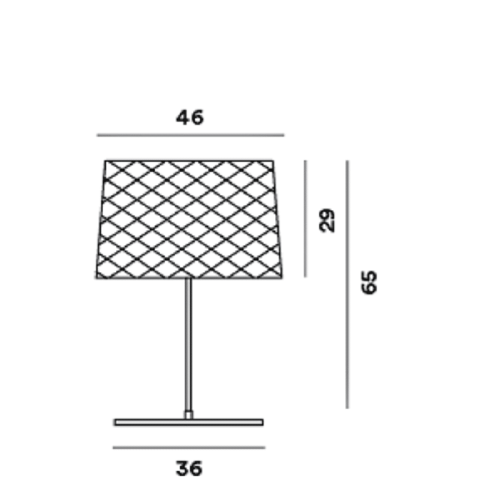 Twiggy Grid XL - Lampada da Tavolo Outdoor e Indoor - immagine 2