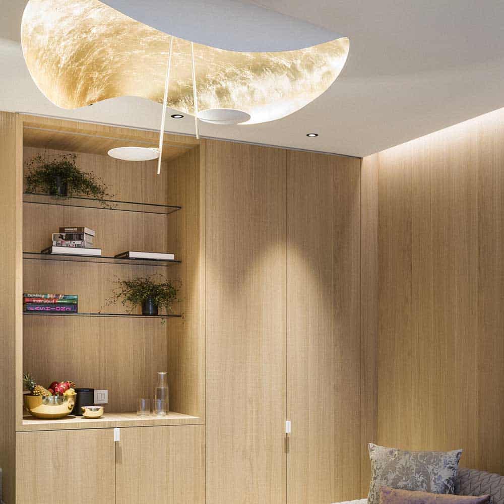 Lederam Manta S2 - Lampada a Sospensione - immagine 9