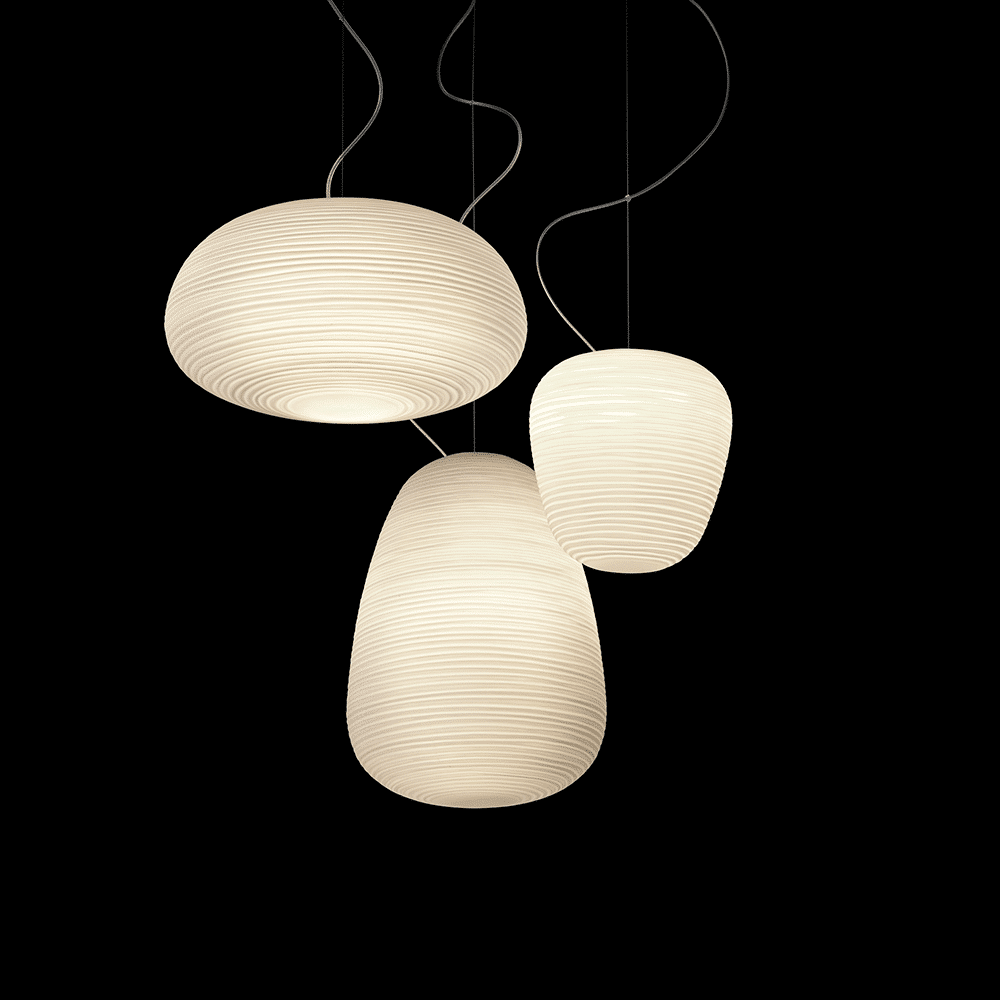 RITUALS-1-2-3-Sospensione-colore-Antracite-W-Foscarini-Prisma-Light-noci-lampada-sospensione