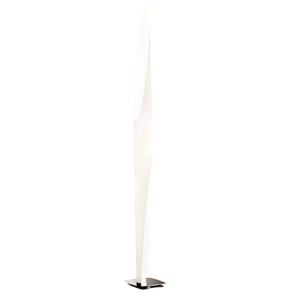 Shakti Terra di Kdln KCR110BIEU GB lampada da terra bianca Prisma Light illuminazione