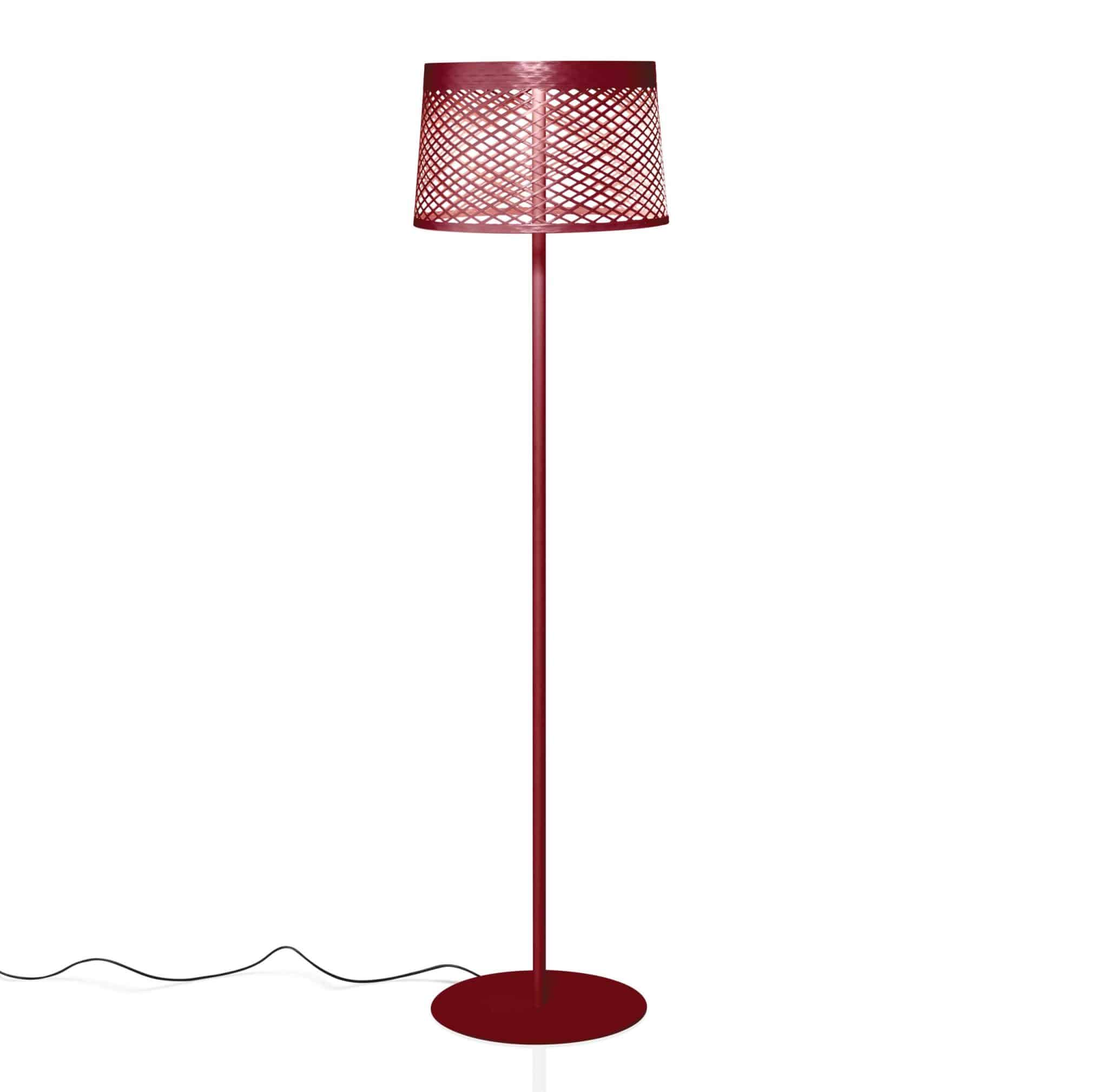 Twiggy-Grid-lettura-outdoor-colore-carminio-foscarini-prisma-light-lamapada-noci