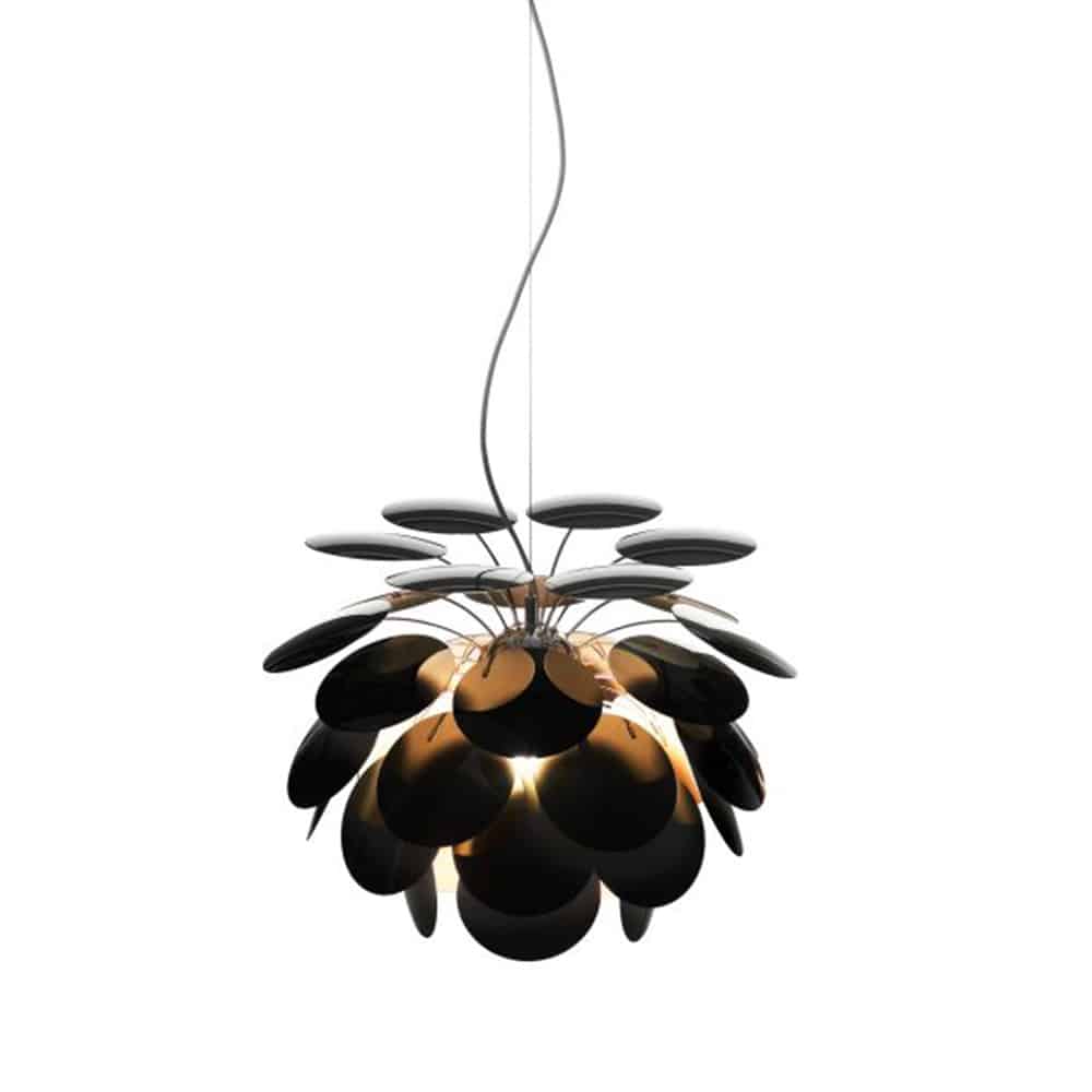 Discoco-Sospensione-Nero-Oro-Marset-Prisma-Light-Noci-Store