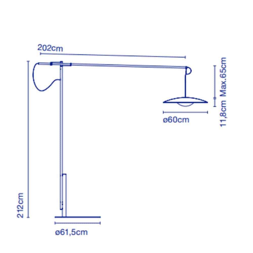 Ginger XL-XXL - Lampada da Terra - immagine 3