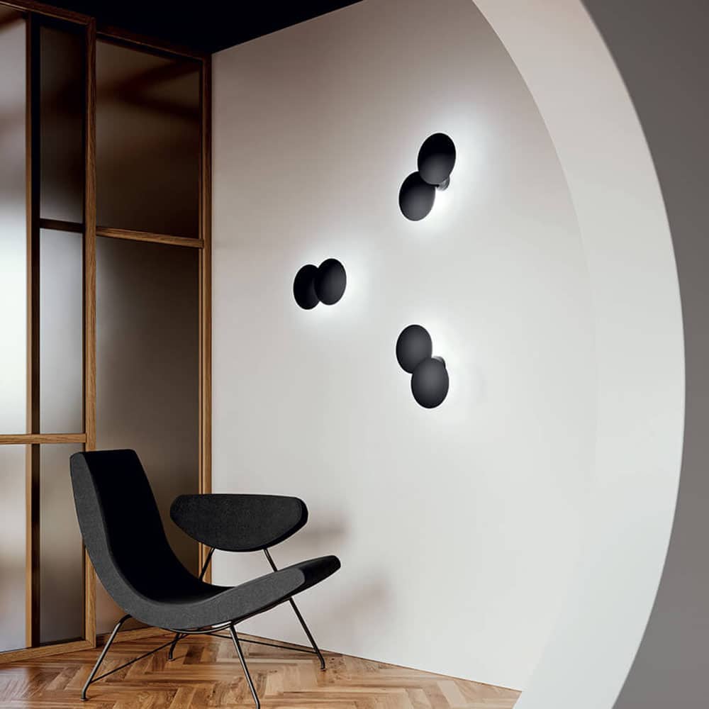 Puzzle Round Double - Lampada da Parete o Soffitto Studio Italia Design - immagine 2