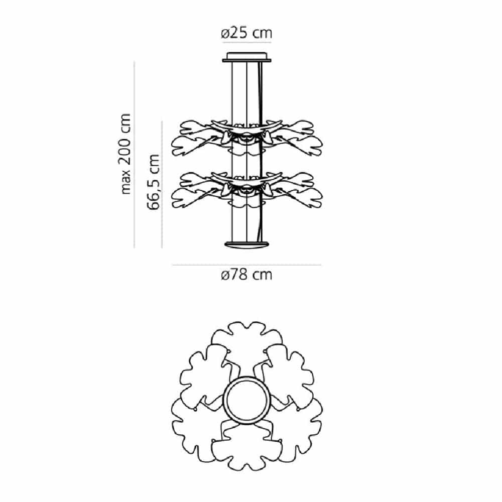 artemide-chlorophilia2-dimensioni-sospensione-prisma-light-misure-store-noci