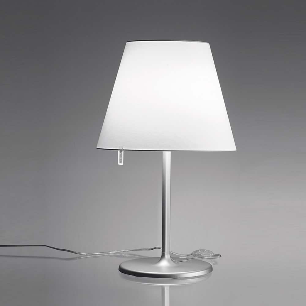 melampo-tavolo-grigio-artemide-prisma-light-noci