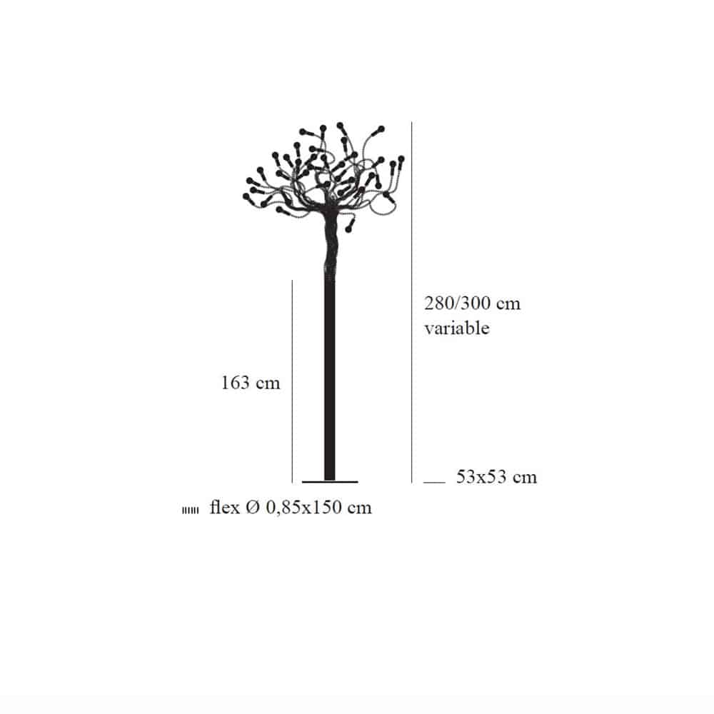 Albero della Luce - Lampada da Terra - immagine 3