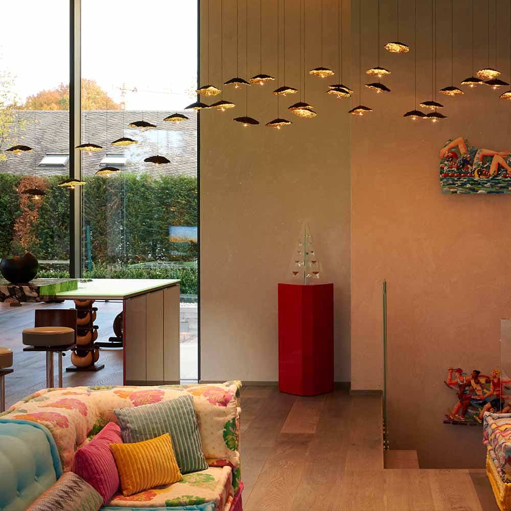 Gold Moon Chandelier - Lampada da Sospensione - immagine 10