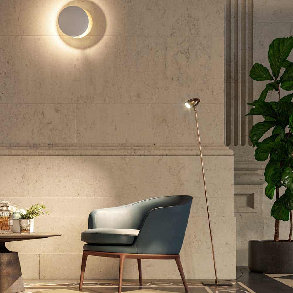 Lederam W 17 - Lampada da Parete - immagine 3