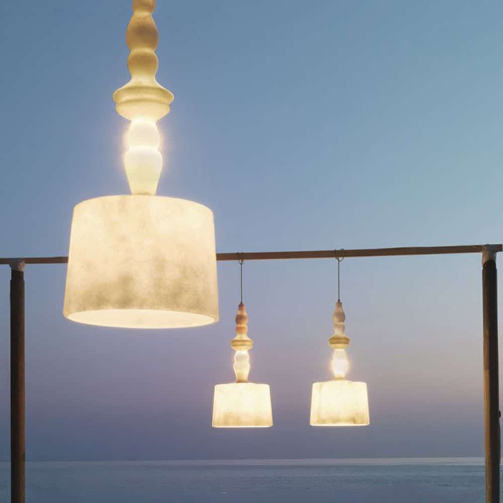 Alibabig-SE616-EXT-Sospensione-Outdoor-Vetroresina-Bianco-Karman-Prisma Light
