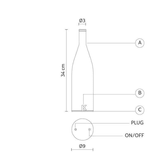 Bacco-Lampada-da tavolo-karman-Dimensioni-Prisma-light-Store-lampade-Noci