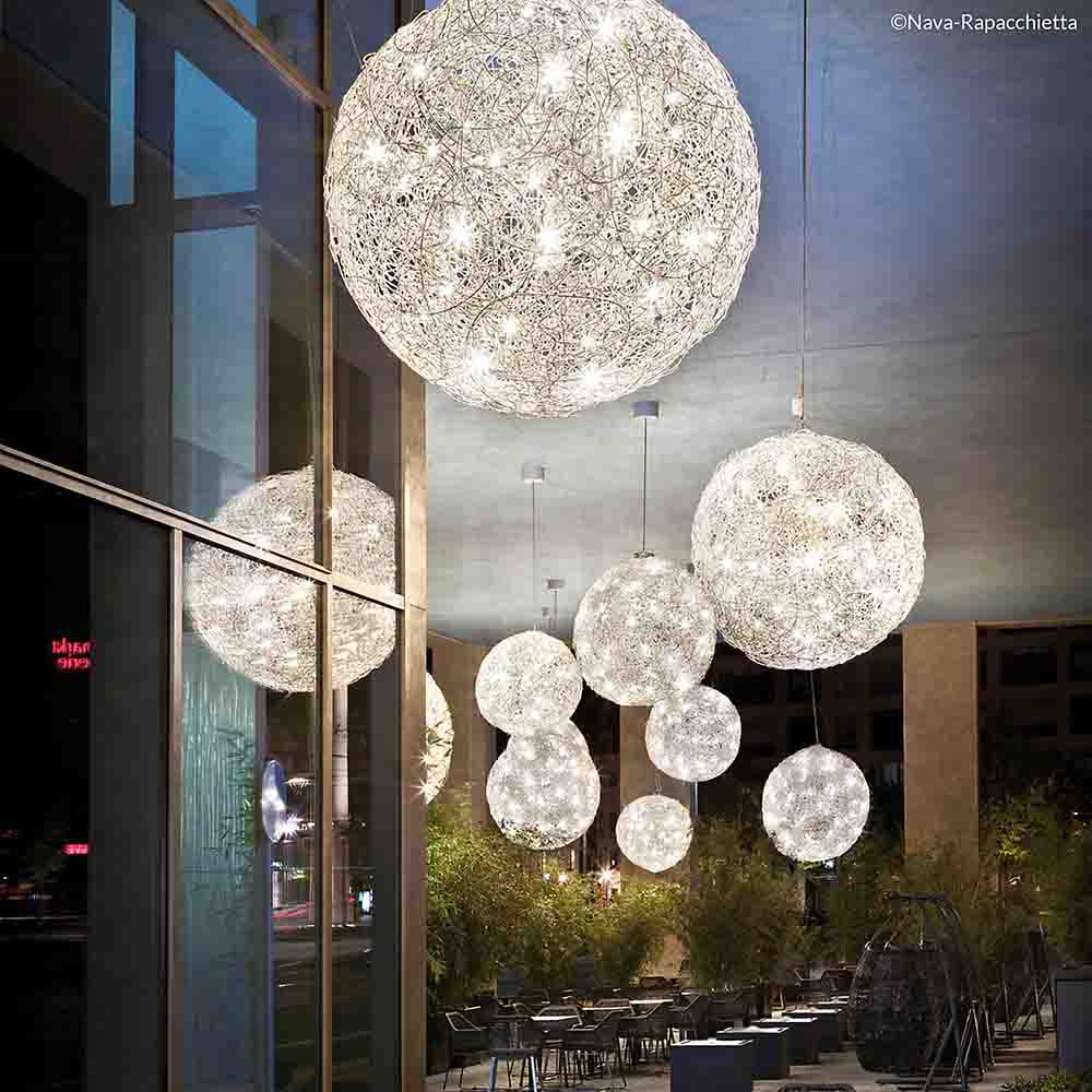 Fil-de-Fer-Sospensione-Led-Alluminio-Ambientata-Catellani-&-Smith-Prisma-Light-Store-Lampade-Noci