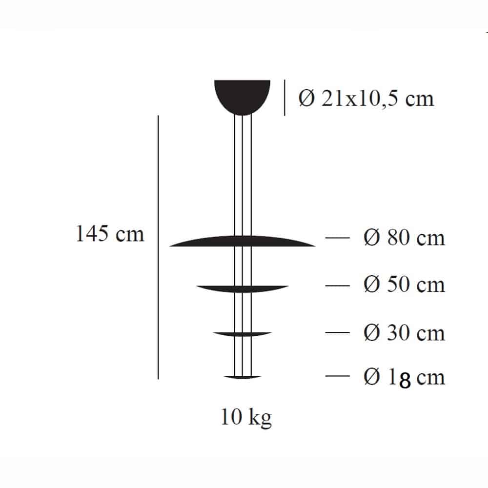 Macchina-della-Luce-LED-mod-A-Sospensione-Misure-Catellani-&-Smith-Prisma-Light-Store-Lampade-Noci