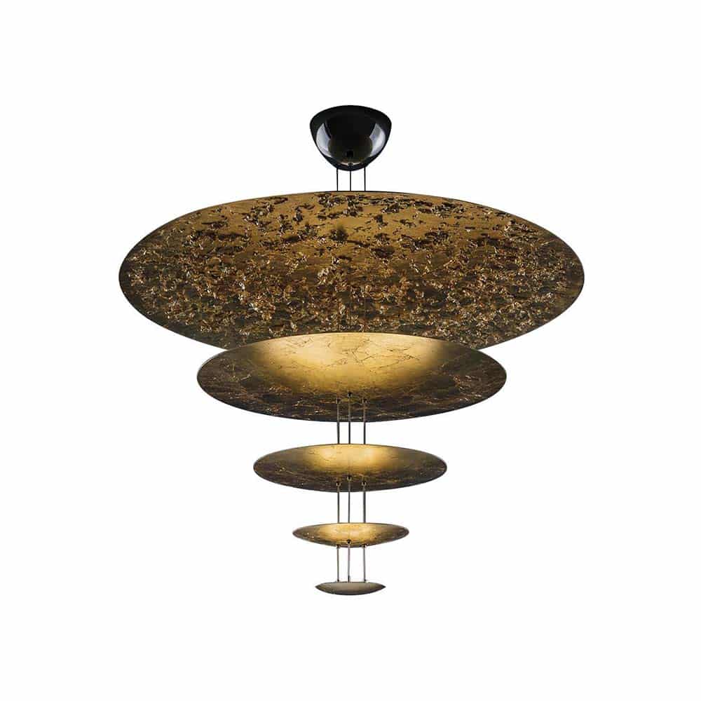 Macchina-della-Luce-LED-mod-D-Sospensione-Oro-Catellani-&-Smith-Prisma-Light-Store-Lampade-Noci