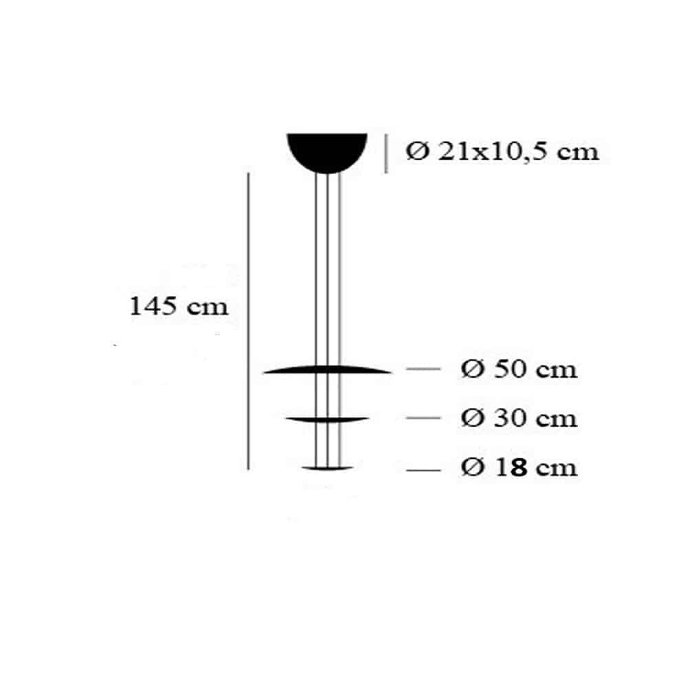 Macchina-della-Luce-LED-mod-E-Sospensione-Misure-Catellani-&-Smith-Prisma-Light-Store-Lampade-Noci