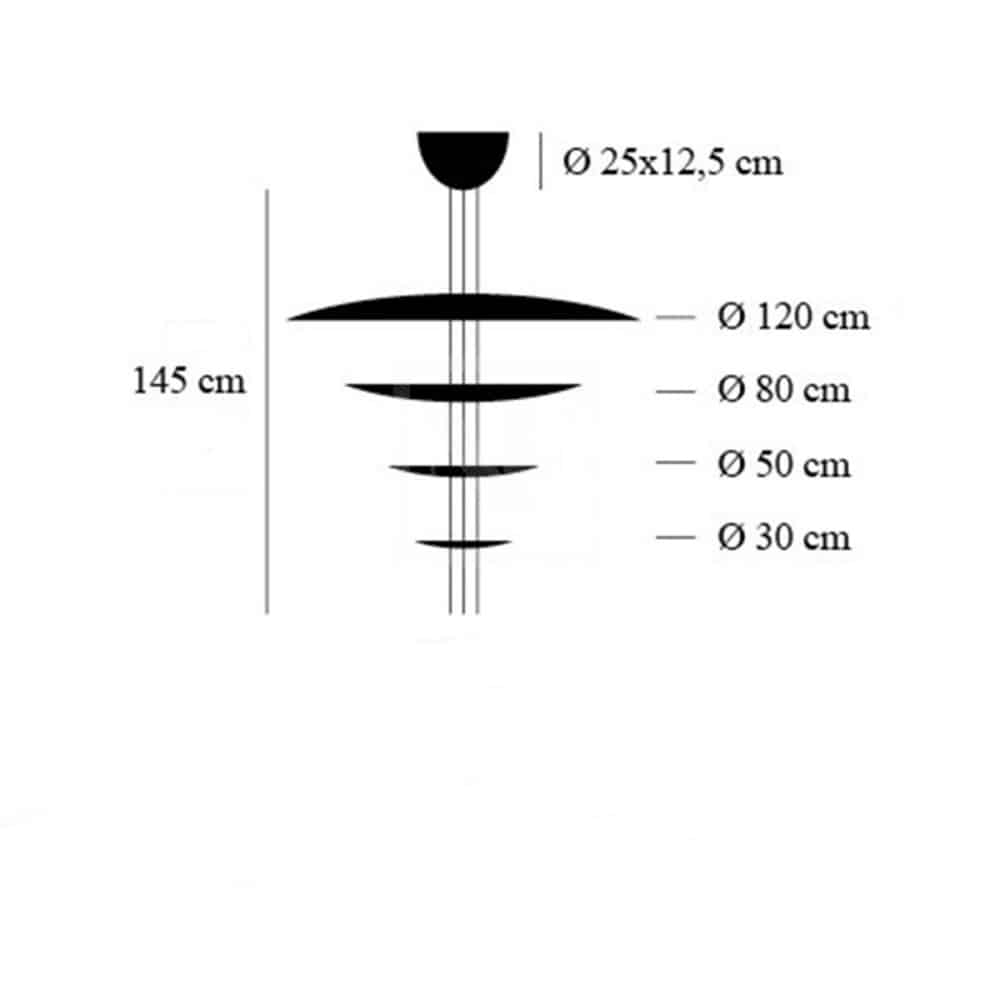 Macchina-della-Luce-LED-mod-F-Sospensione-Misure-Catellani-&-Smith-Prisma-Light-Store-Lampade-Noci