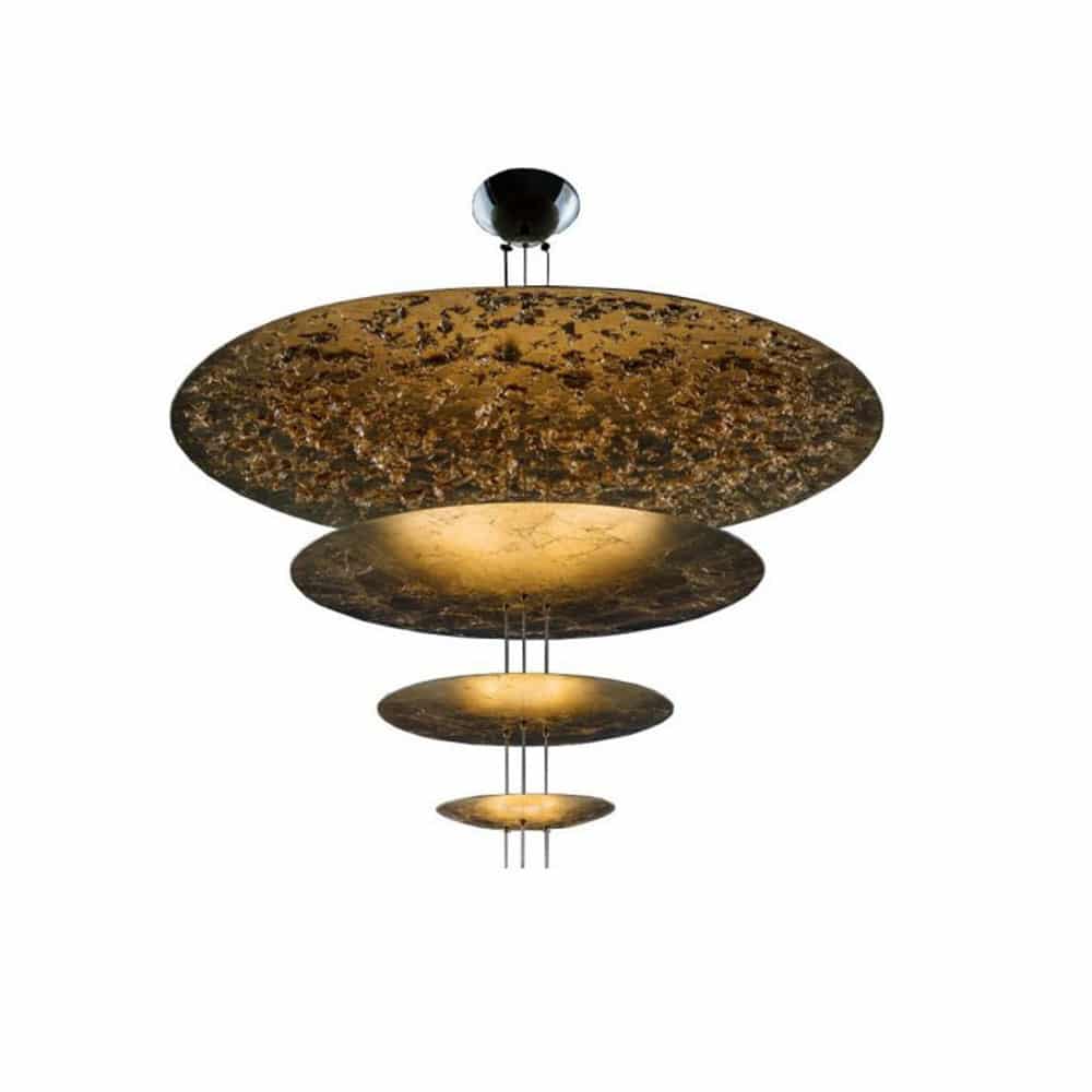 Macchina-della-Luce-LED-mod-F-Sospensione-Oro-Catellani-&-Smith-Prisma-Light-Store-Lampade-Noci