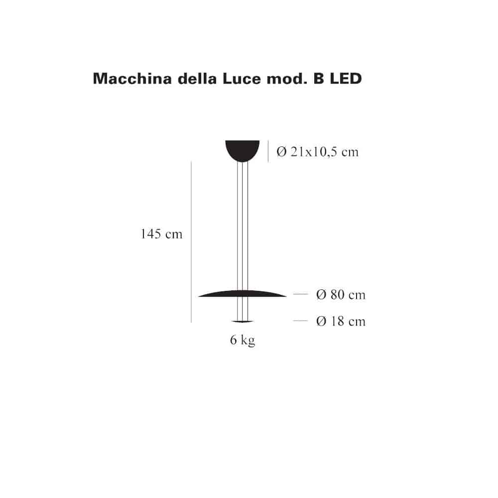 Macchina-della-Luce-Mod-B-Misure-Sospensione-Catellani-&-Smith-Prisma-Light-Store-Lampade-Noci