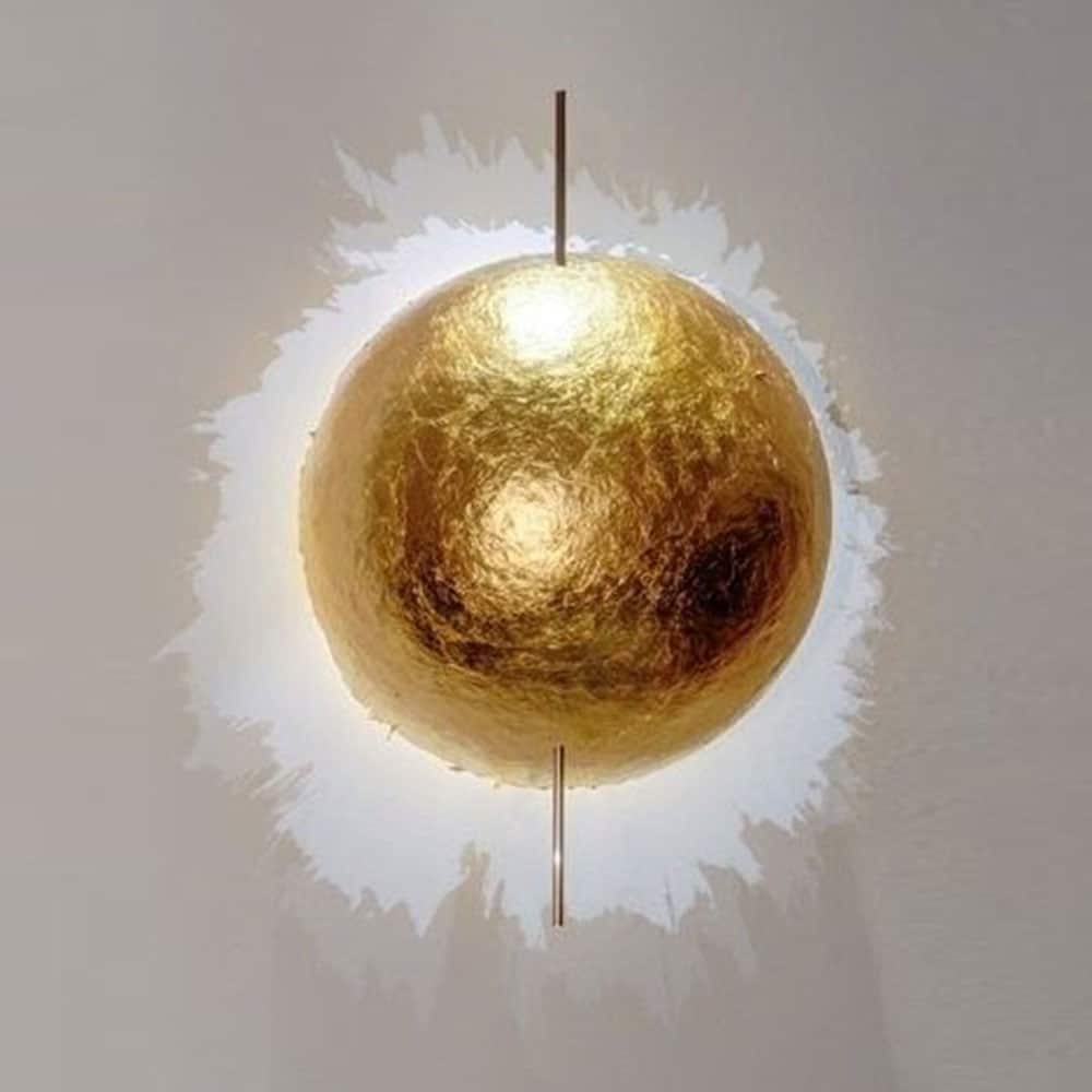 Postkrisi-W-40-60-Parete-Oro-Catellani-&-Smith-Prisma-Light-Store-Lampade-Noci