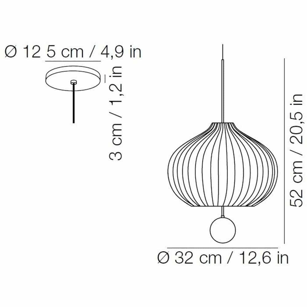 Lilli - Lampada a Sospensione Kundalini - immagine 4