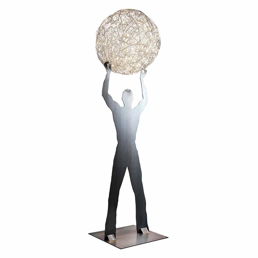 Uomo-Della-Luce-XXL-IP65-Terra-Catellani-&-Smith-Prisma-Light-Store-lampade-Noci