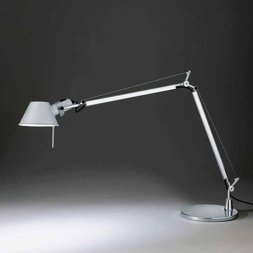 tolomeo tavolo A001000 Artemide Alluminio prisma light illuminazione