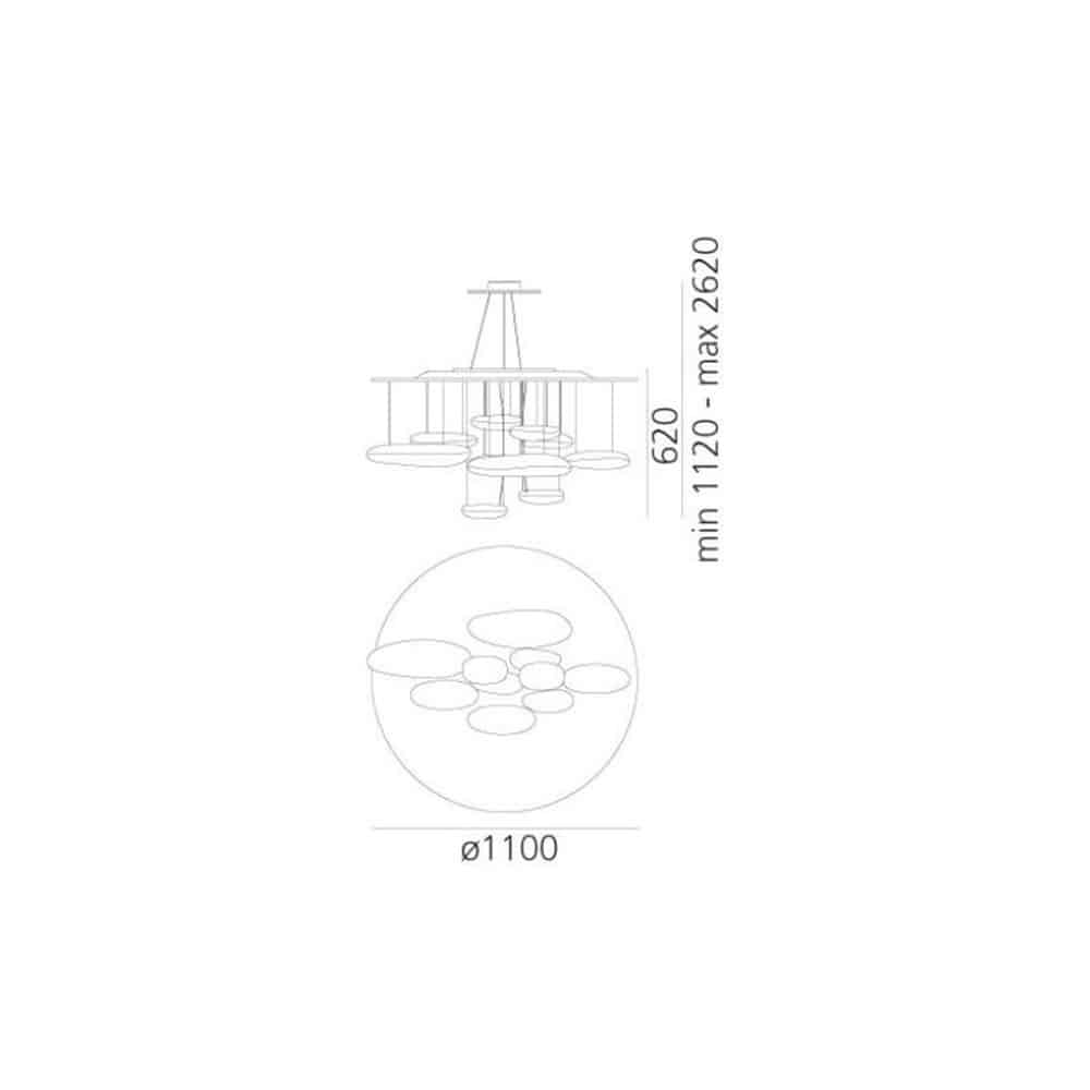 Mercury-Led-Sospensione-Cromo-Lucido-Dimensioni-Artemide-Prisma-Light-Store-Lampade-Noci