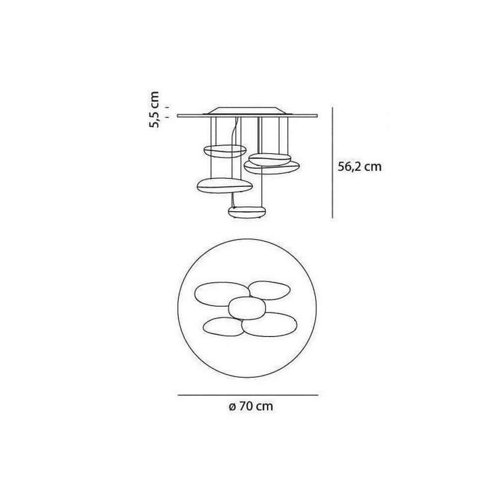 Mercury-Mini-Led-Soffitto-Cromo-Lucido-Dimensioni-Artemide-Prisma-Light-Store-Lampade-Noci