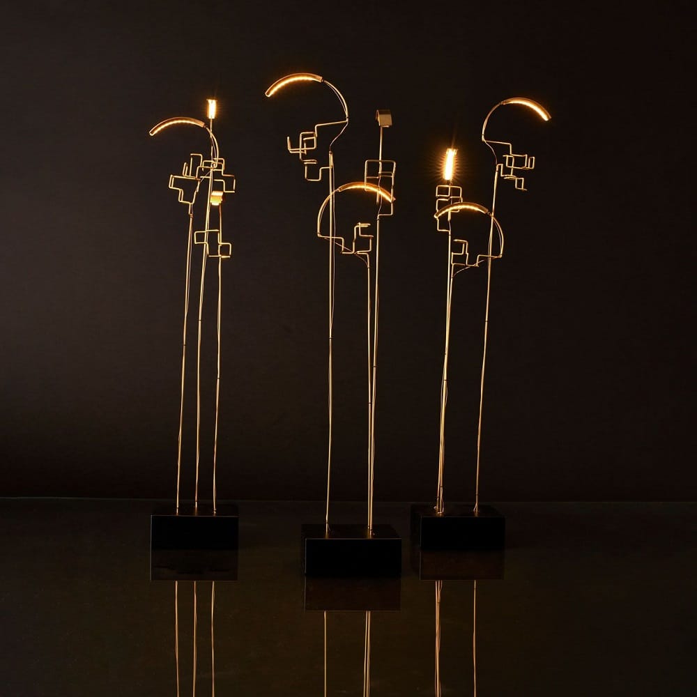 BOUCLE - Lampada da Tavolo Ricaricabile - immagine 2