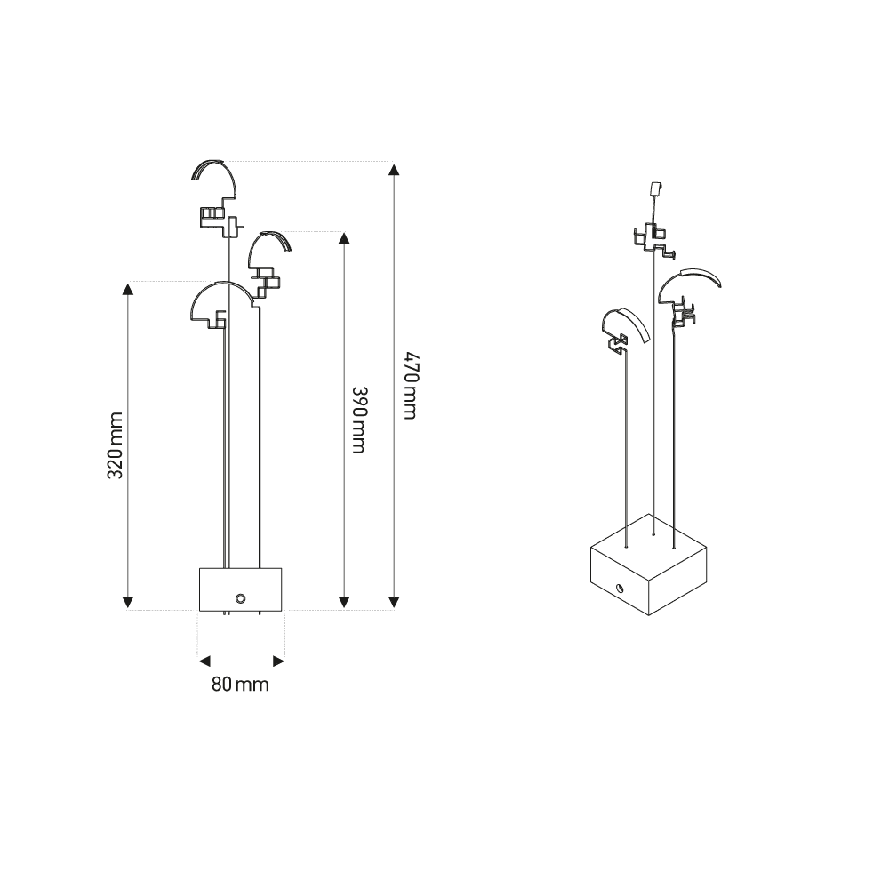 BOUCLE - Lampada da Tavolo Ricaricabile - immagine 5