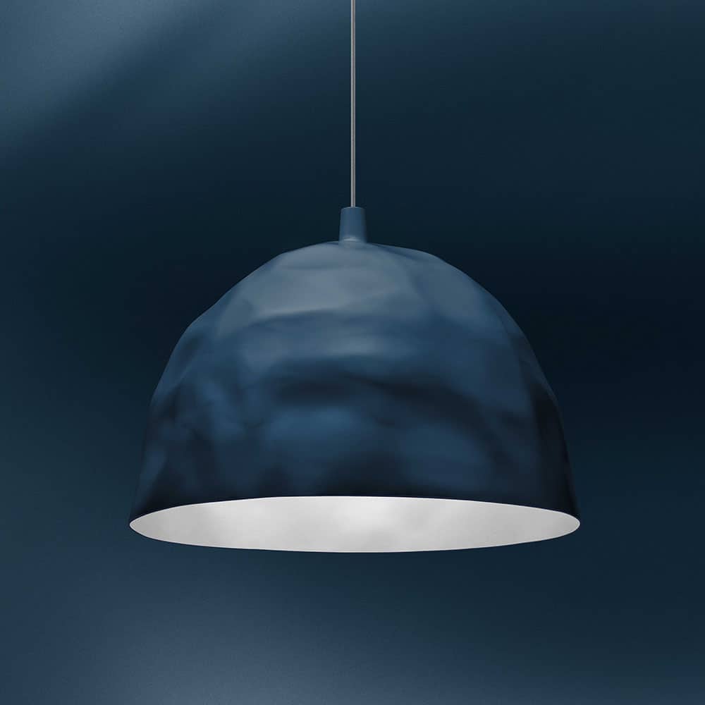 Bump Lampada da Sospensione Cupola Petrolio Copertina Foscarini Prisma Light Store