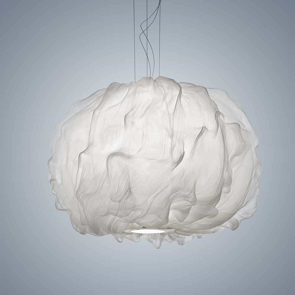 Nuée Lampada da Sospensione Led Bianco Copertina Foscarini Prisma Light