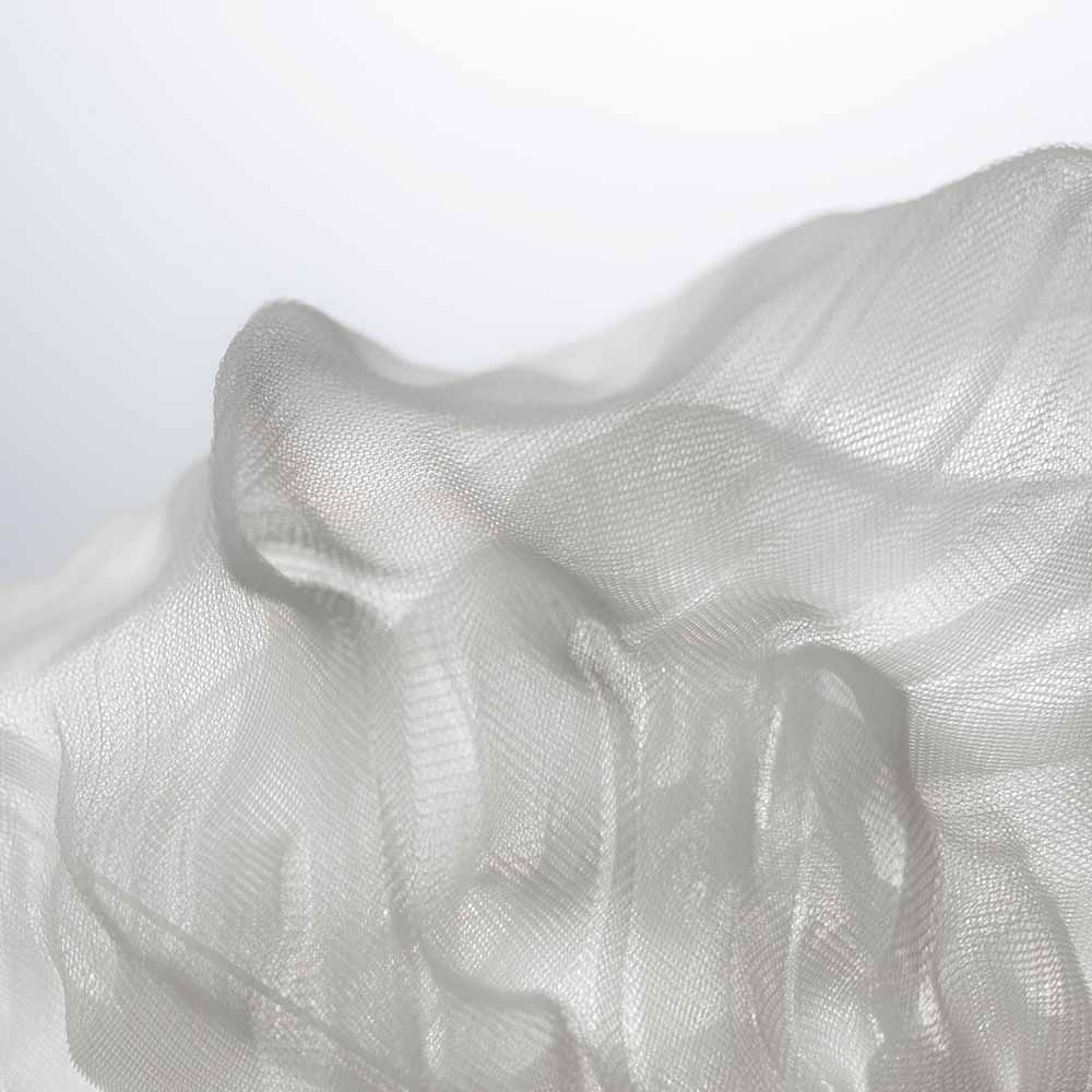 Nuée Lampada da Sospensione Led Bianco Dettaglio del tessuto tecnico Foscarini Prisma Light
