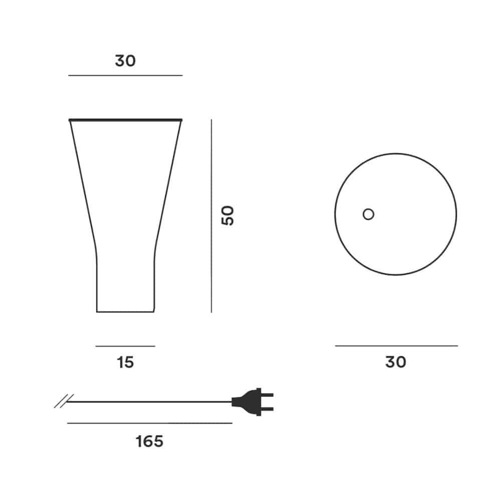 Soffio - Lampada da Tavolo Led - immagine 4