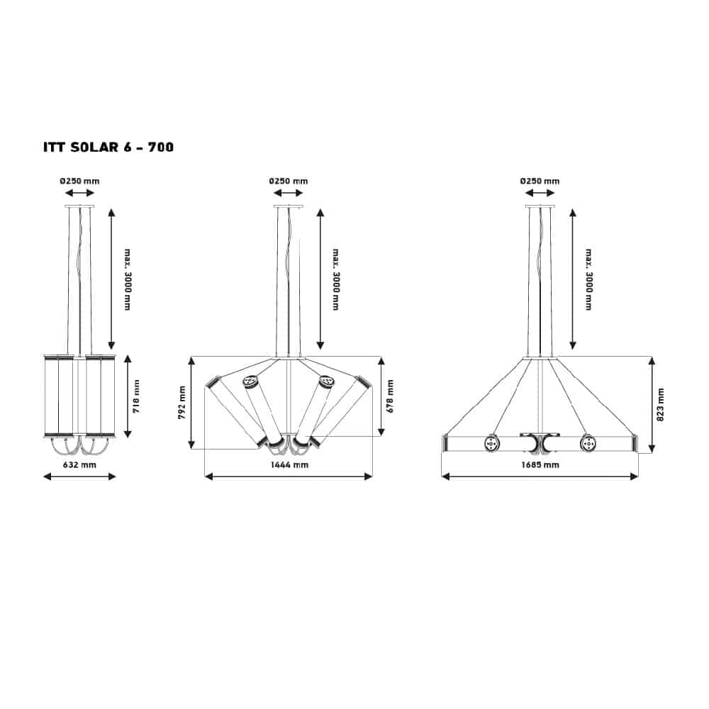 IN THE TUBE SOLAR 6-700 Sospensione - immagine 3