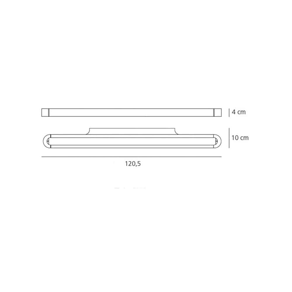 Talo 120 Led Wall - Lampada da Parete - immagine 2