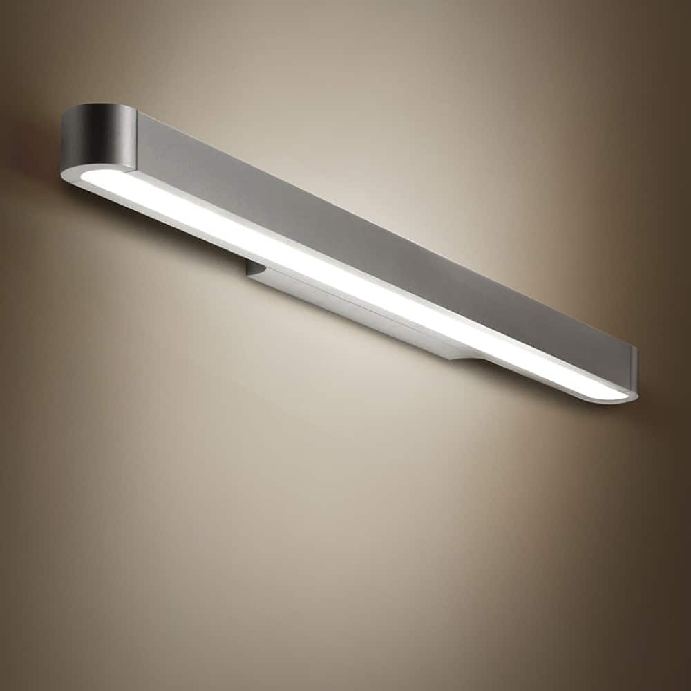 Talo 90 Led-Lampada parete o soffitto-colore-Argento-alluminio-metacrilato-policarbonato-Artemide-Prisma Light-store-noci