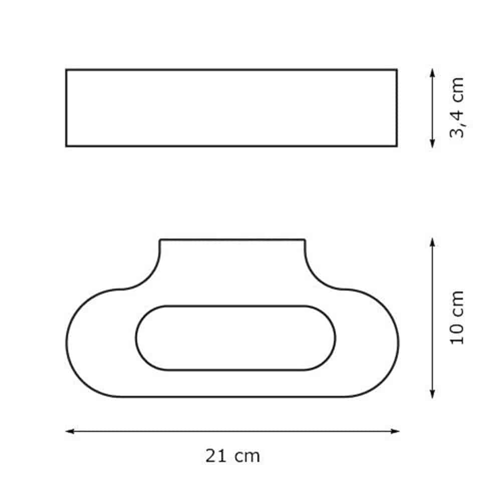 Talo Wall Lampada Da Parete Halo O Led Colore Bianco Dimensioni Artemide Prisma Light Store