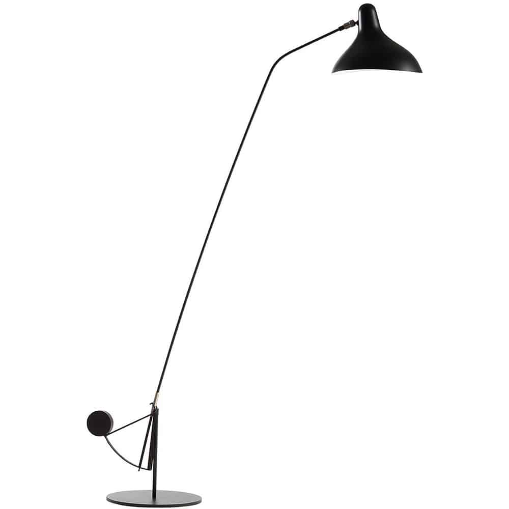 Mantis BS1 B-Lampada da Terra-colore-nero satinato-DCW-Prisma Light-store-noci-consulenza illuminotecnica-shop online
