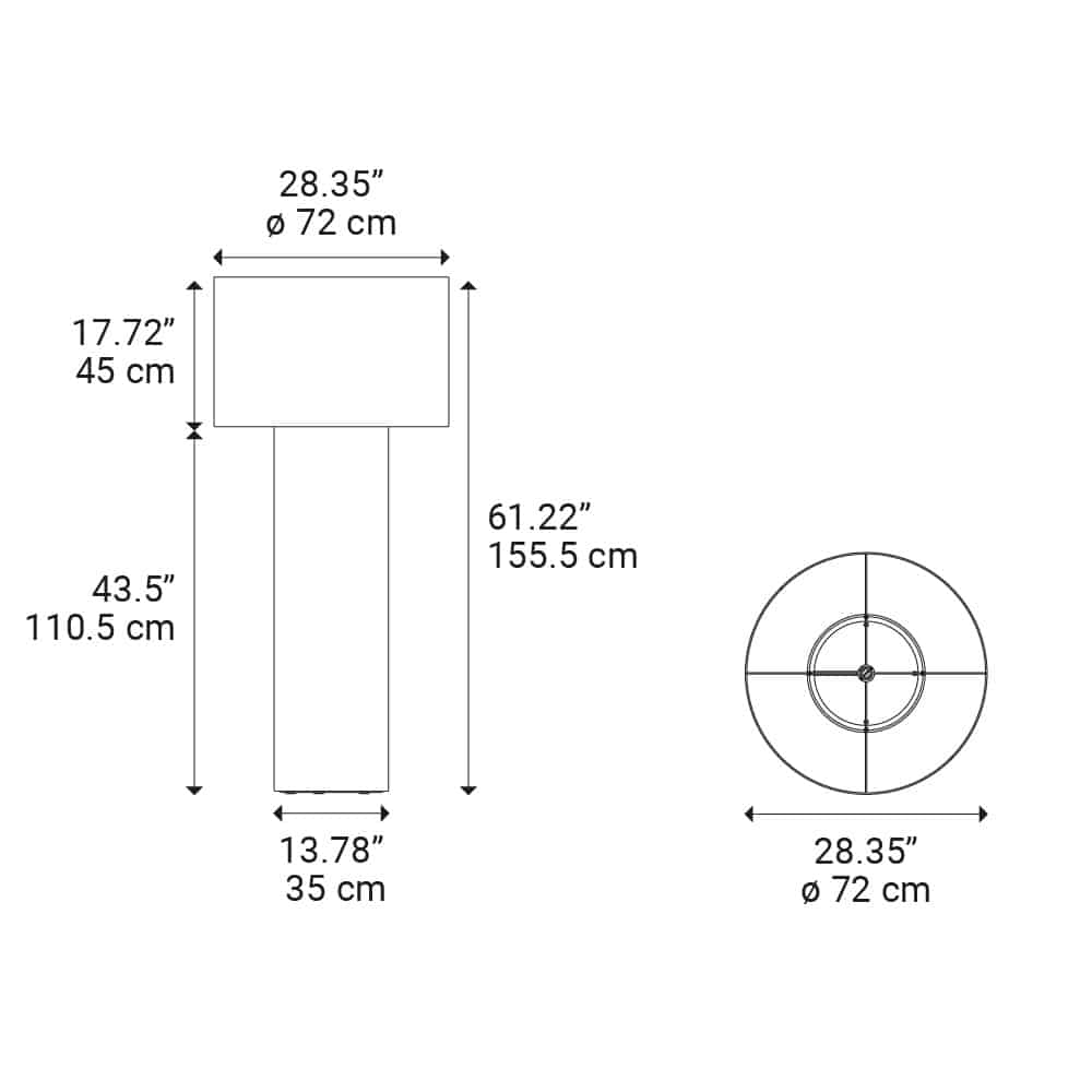 Pipe - Lampada da Terra - immagine 3