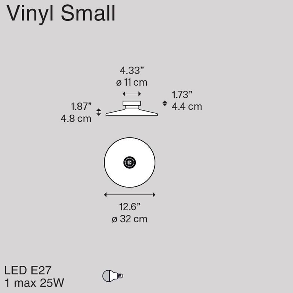 Vinyl - Lampada da Parete o Soffitto - immagine 4