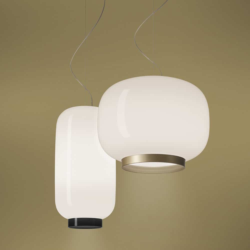 Chouchin1 2 reverse collezioni 2021 lampada a sospensione foscarini prisma light illuminazione consulenza e progettazione