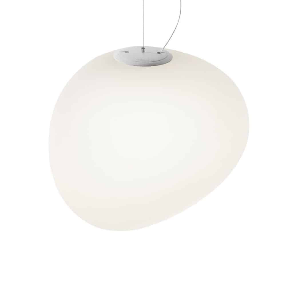 Gregg-Grande Sospensione LED Dimm. Foscarini Bianco FN1680071LD_10 Prisma Light