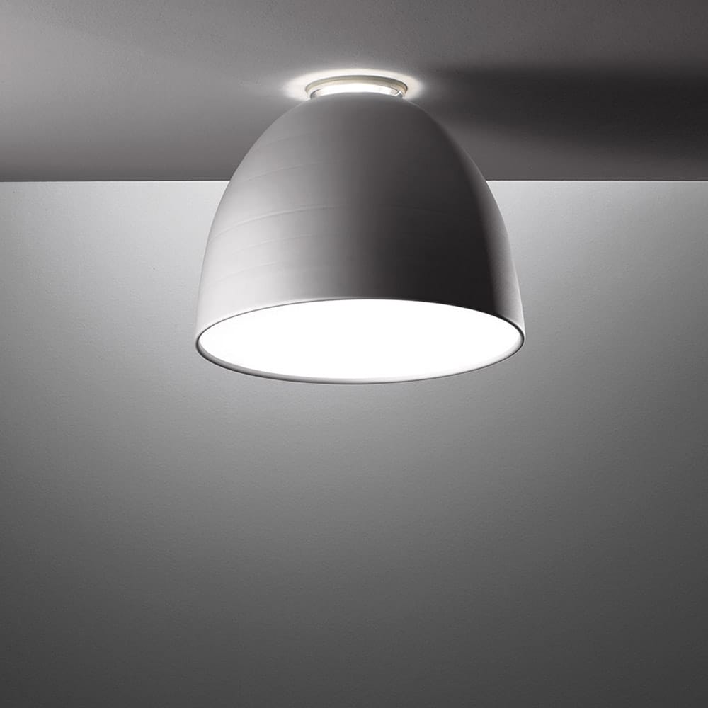 NUR MINI LED-Lampada da soffitto-colore-Alluminio Anodizzato-alluminio-metacrilato-vetro-Artemide-Prisma Light-store-shop-noci