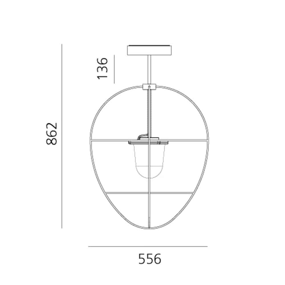 Nottola - Lampada a Sospensione Outdoor - immagine 3