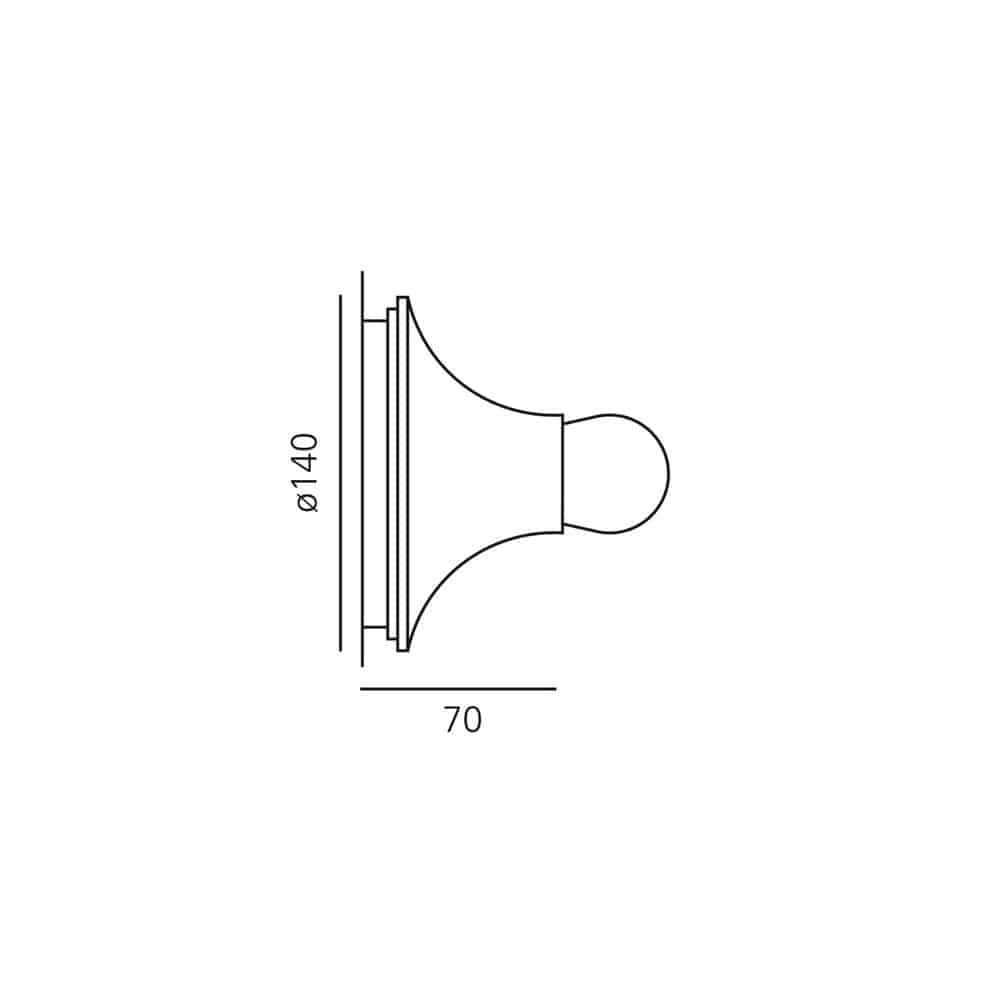 Teti - Lampada da Parete o Soffitto - immagine 2