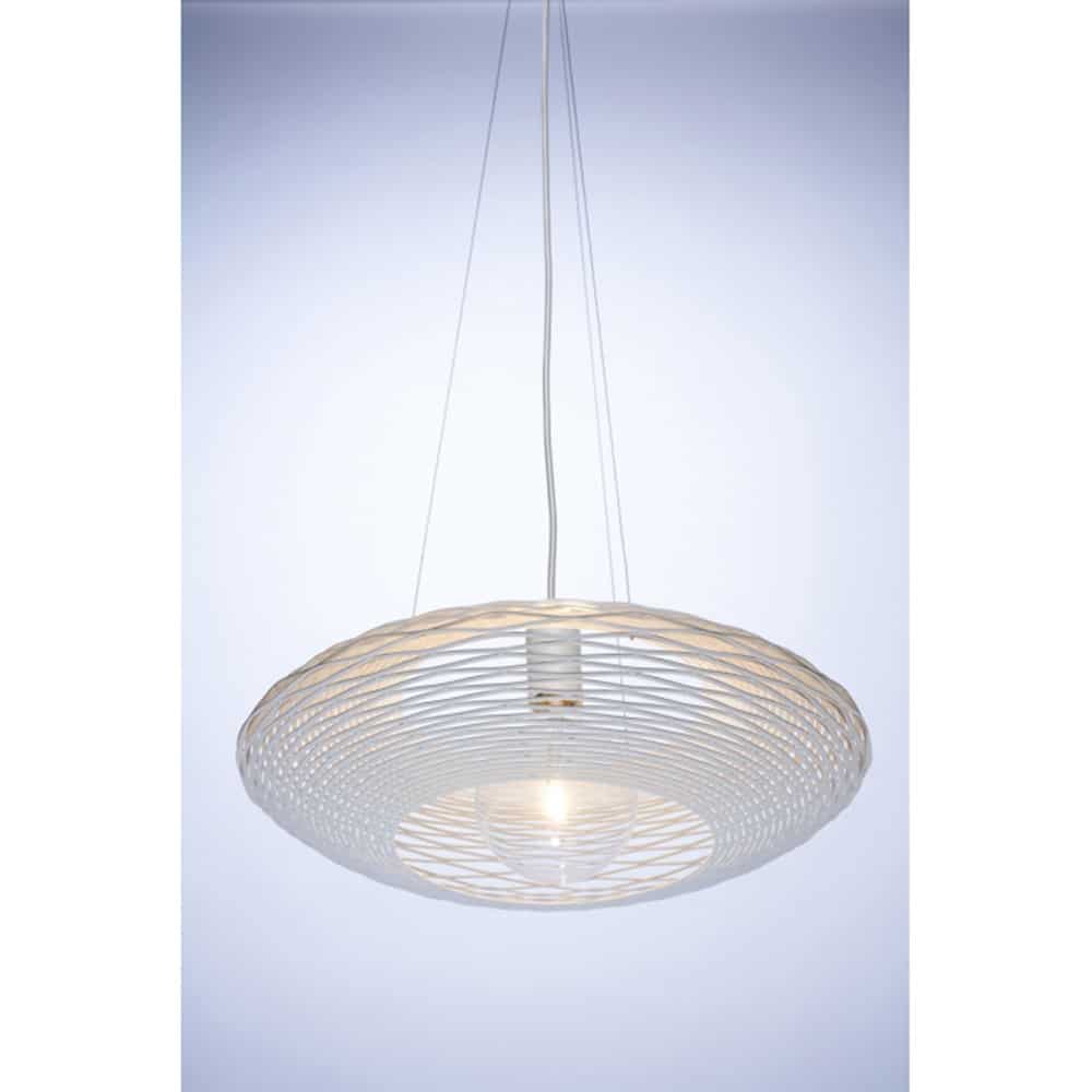 NET-Light-_2-Lampada-a-Sospensione-Lampadina-Led-Attacco-E27-Bianco Puro RAL 9010-Zava-Luce-Prisma-Light illuminazione consulenza illuminotecnica